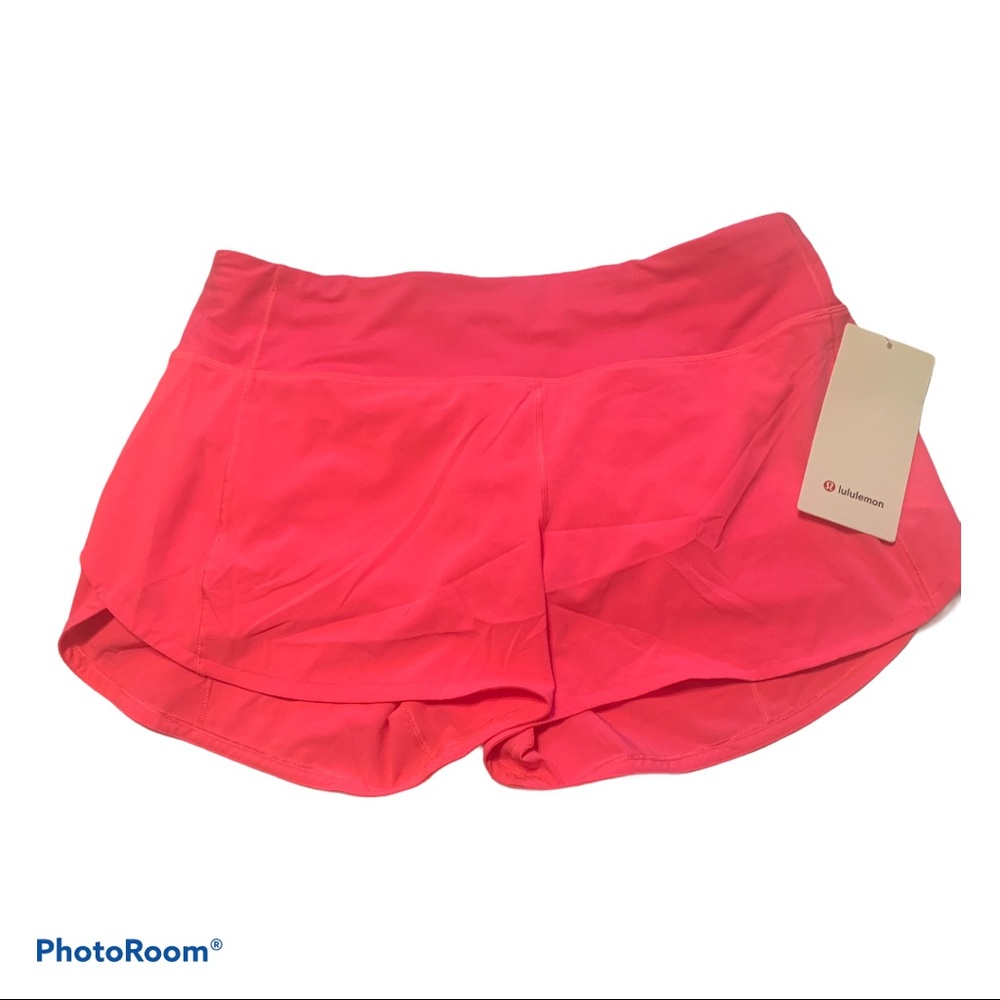 Lululemon Speedup MR Shorts Pink Highlight